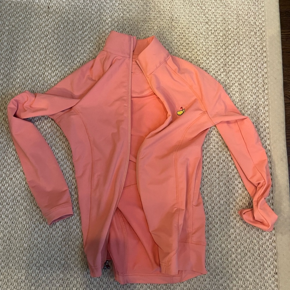 Masters zipper top size xs coral color